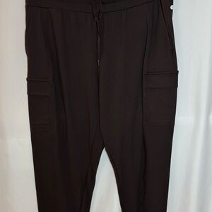 RBX Women's Black Cargo Joggers